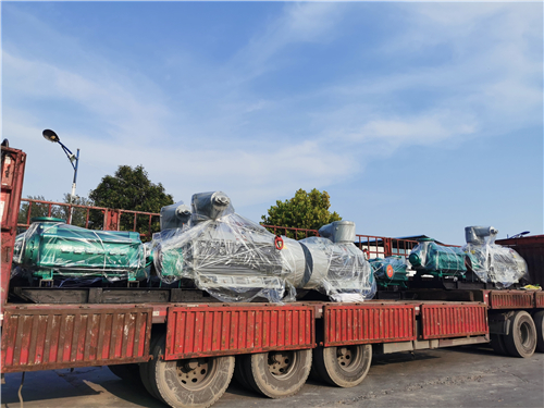 華礦重工一批礦用耐磨多級離心泵發往山西呂梁