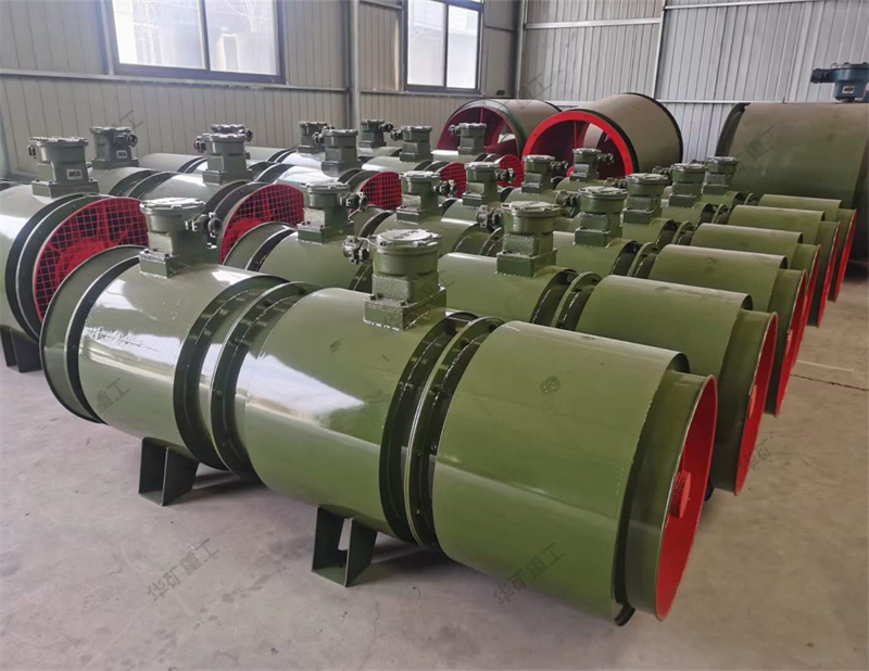 華礦集團熱銷產品軸流風機發往內蒙古